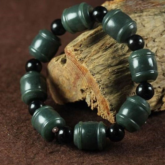 Jade Natural Cyan Jade Cure Bracelet