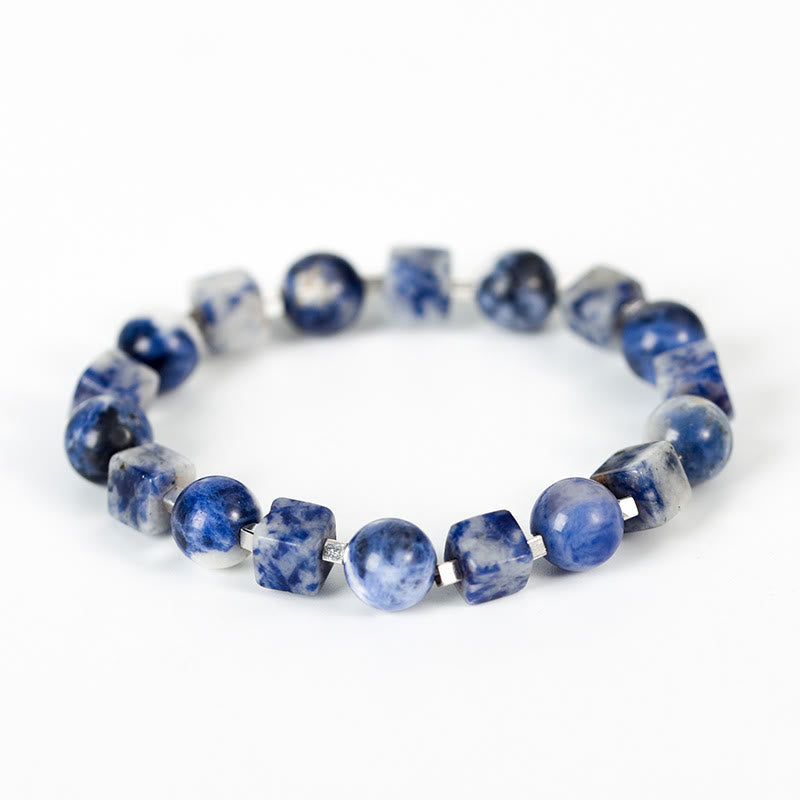 Spirituality Buddha Karma Various Crystals Black Obsidian Purification Bracelet