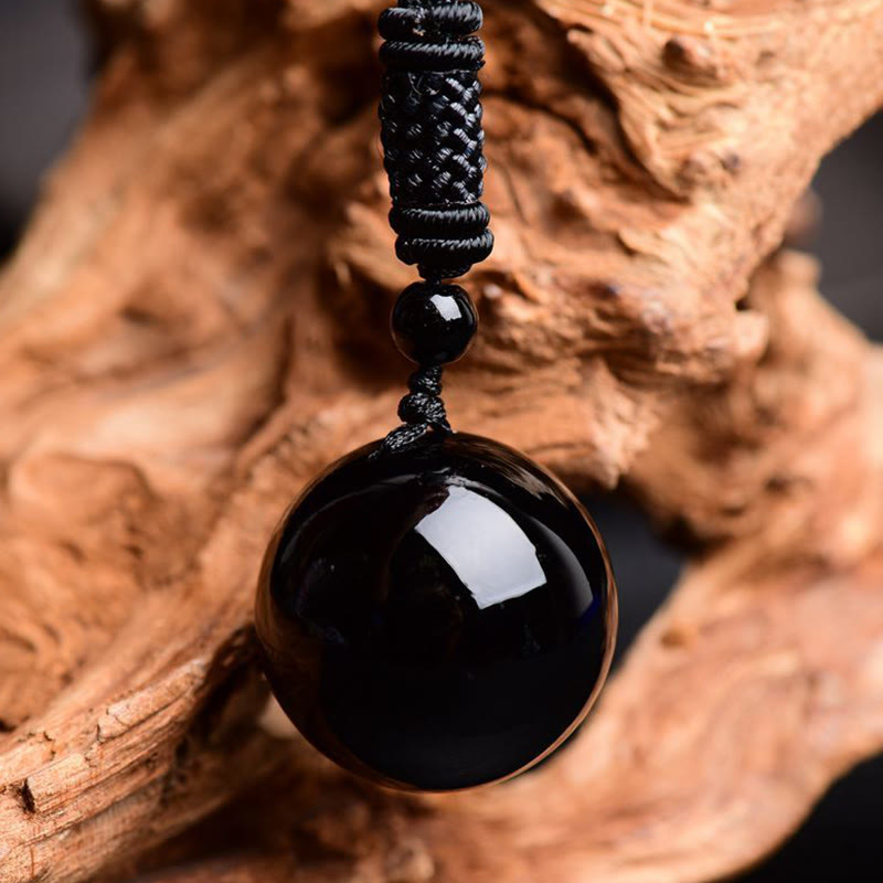 Spirituality Buddha Karma Various Crystal Ball Amethyst Citrine Pink Crystal White Crystal Healing Necklace Pendant