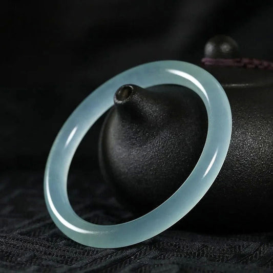 Jade Natural Jade Healing Blessing Bangle Bracelet