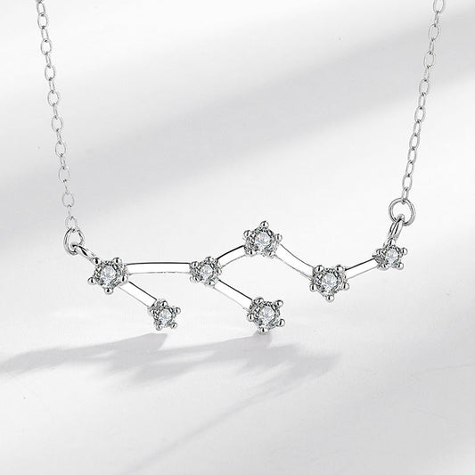 Spirituality Buddha Karma 925 Sterling Silver 12 Constellations of the Zodiac Astrology Blessing Necklace Pendant