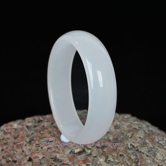 Jade Natural Golden Silk Jade Wealth Luck Bracelet Bangle