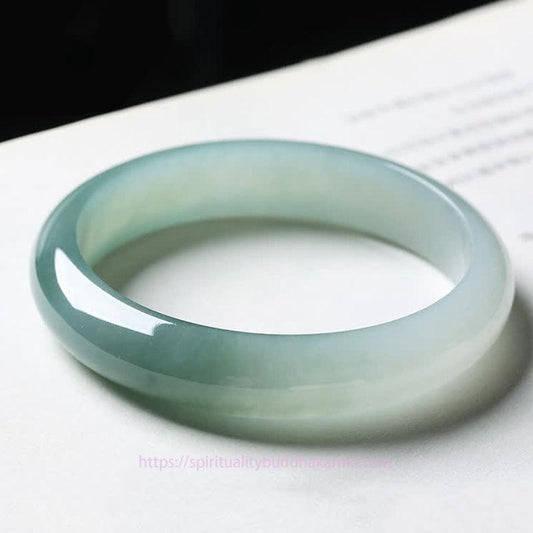 Jade Jade Abundance Luck Healing Bangle Bracelet