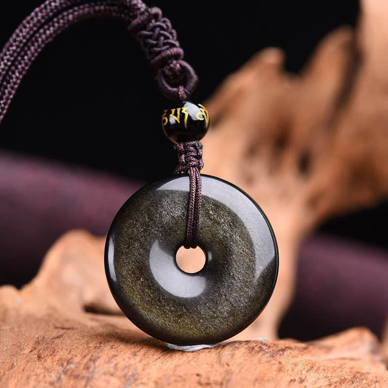 Spirituality Buddha Karma Absorbing Negative Energies Obsidian Bundle