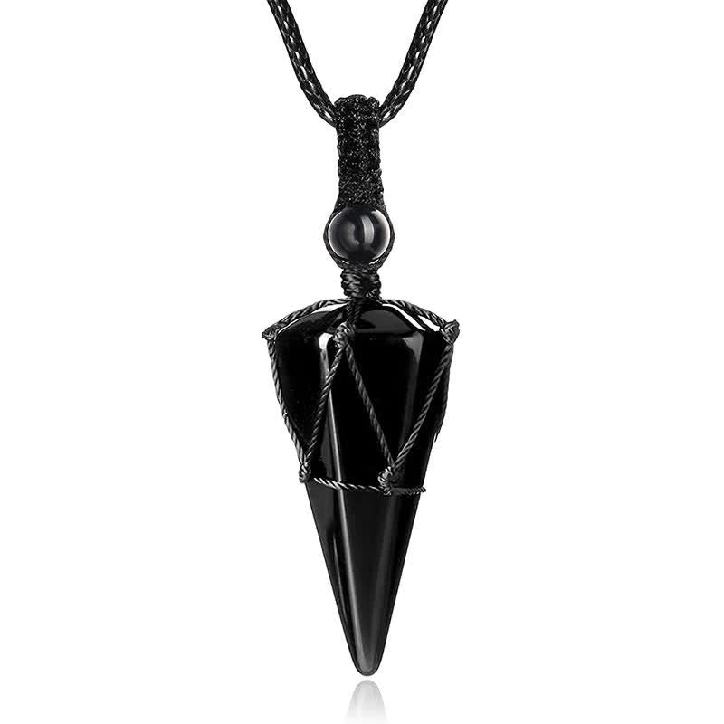 Spirituality Buddha Karma Absorbing Negative Energies Obsidian Bundle
