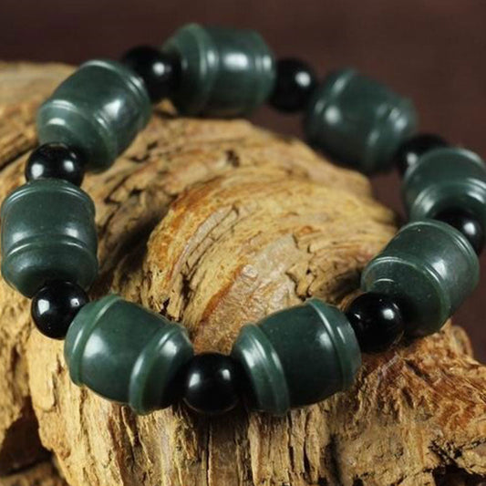 Jade Natural Cyan Jade Cure Bracelet