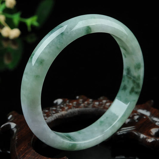 Jade Jade Luck Blessing Prosperity Bracelet Bangle