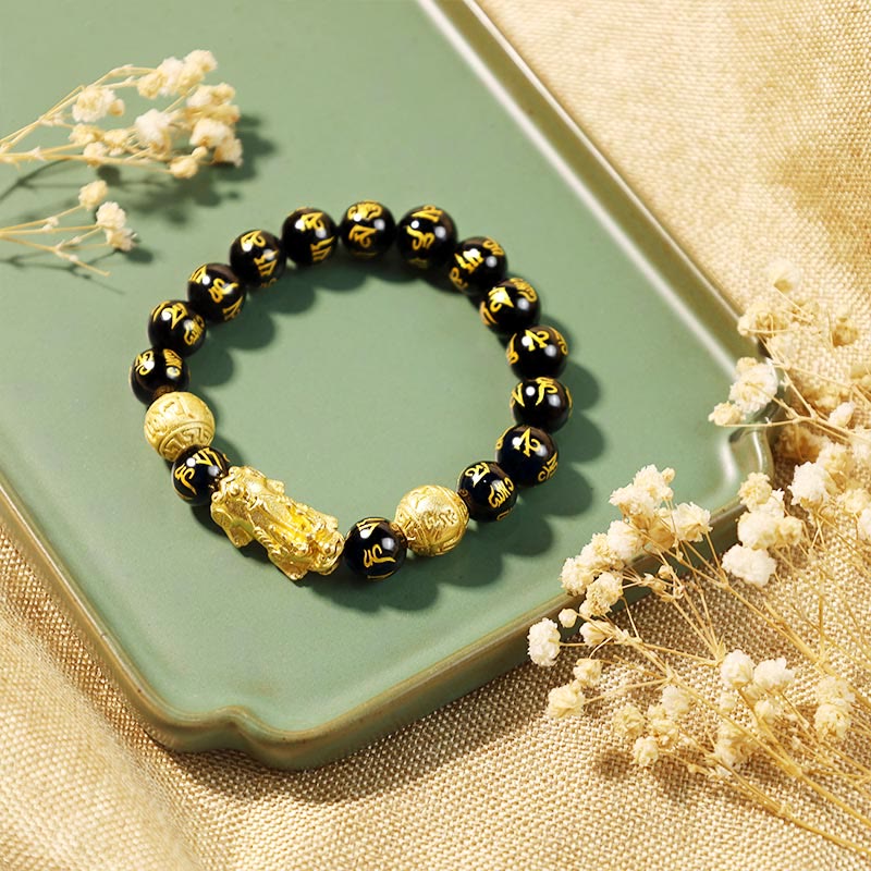 Spirituality Buddha Karma Absorbing Negative Energies Obsidian Bundle