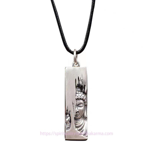 Buddha Energy Necklace Tathagata Buddha Strength Protection Amulet Lucky Pendant Necklace