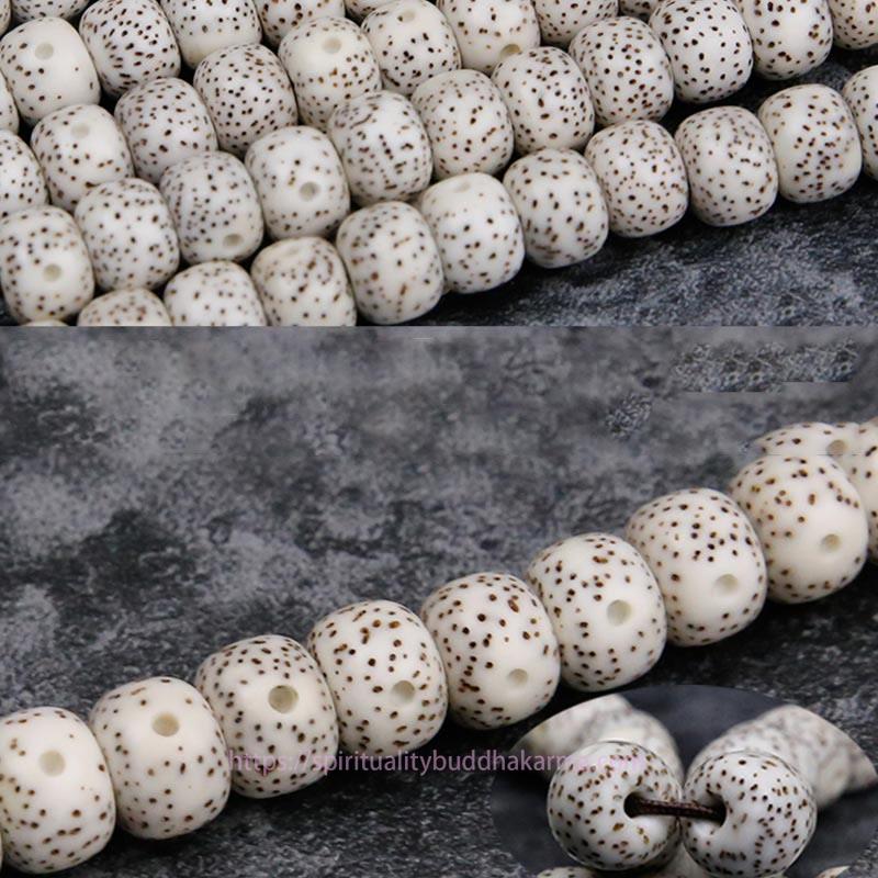 Spirituality 108 Mala Beads Bodhi Seed Yak Bone Avalokitesvara Lucky Pixiu Guan Gong Buddha Demon Peace Tassel Bracelet