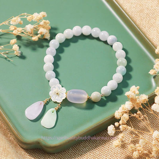 Jade Bring Positivity and Hope Luck White Jade Bundle