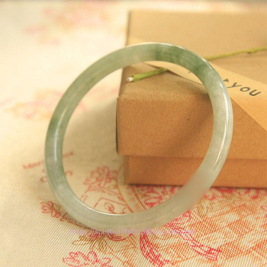 Jade Natural Jade Peace Healing Bangle Bracelet