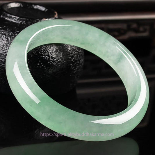Jade Jade Protection Healing Bangle Bracelet