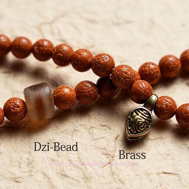 Spirituality Buddha Karma Tibet Bodhi Seed 108 Mala Beads Wisdom Peace Bracelet Necklace