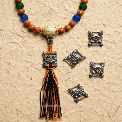 Spirituality Buddha Karma Tibet Bodhi Seed 108 Mala Beads Wisdom Peace Bracelet Necklace