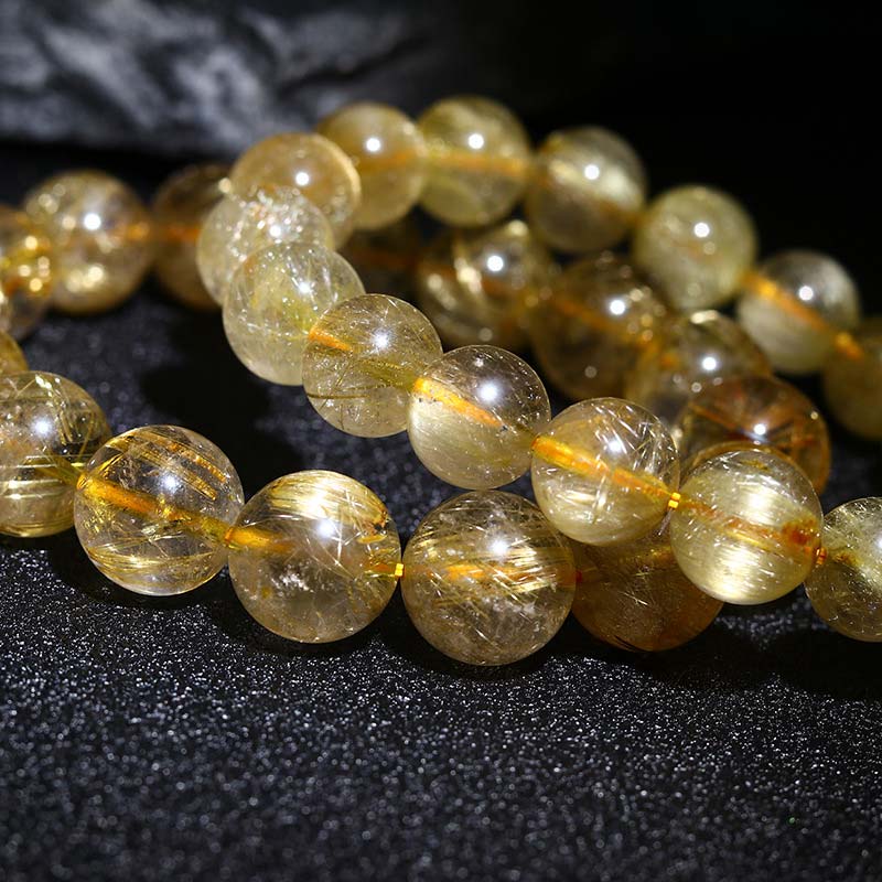 Natural Wealth Solar Plexus Chakra (Third Chakra) Happiness Blessing Bracelet (Extra 30% Off | USE CODE: FS30)