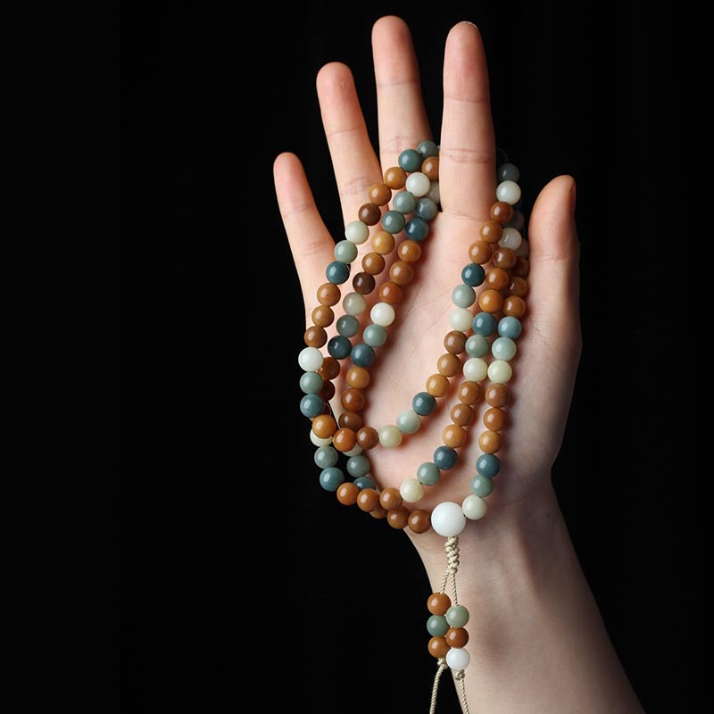 Spirituality Buddha Karma Bodhi Seed Mala Harmony Wisdom Bracelet