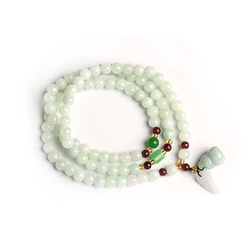 Spirituality Natural Jade Pixiu Buddha Abundance Bracelet