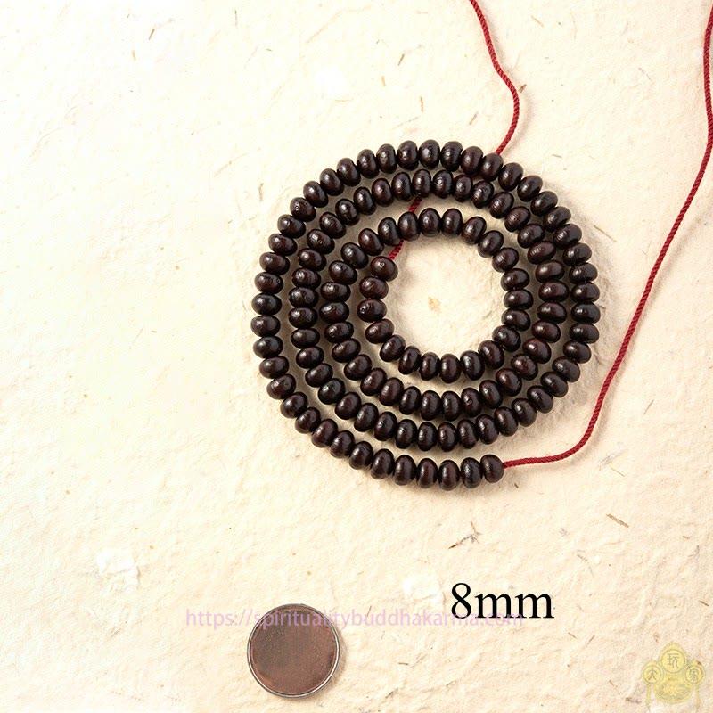 Spirituality Buddha Karma Natural Tibet 108 Mala Beads Purple Bodhi Seed Wealth Bracelet