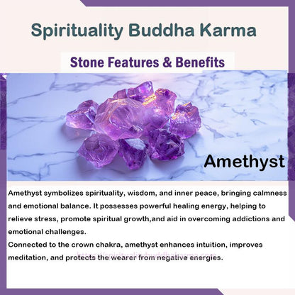Golden Energy Citrine Amethyst Wealth Solar Plexus Chakra (Third Chakra) White Crystal Zircon Flower Spiritual Healing Bracelet