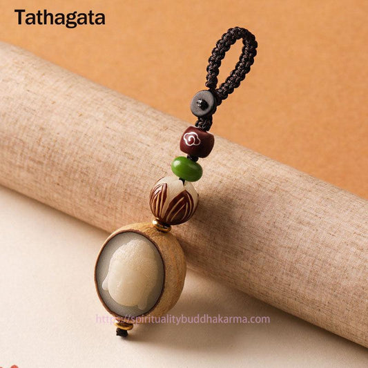 Spirituality Bodhi Seed Blessing Keychain Decoration
