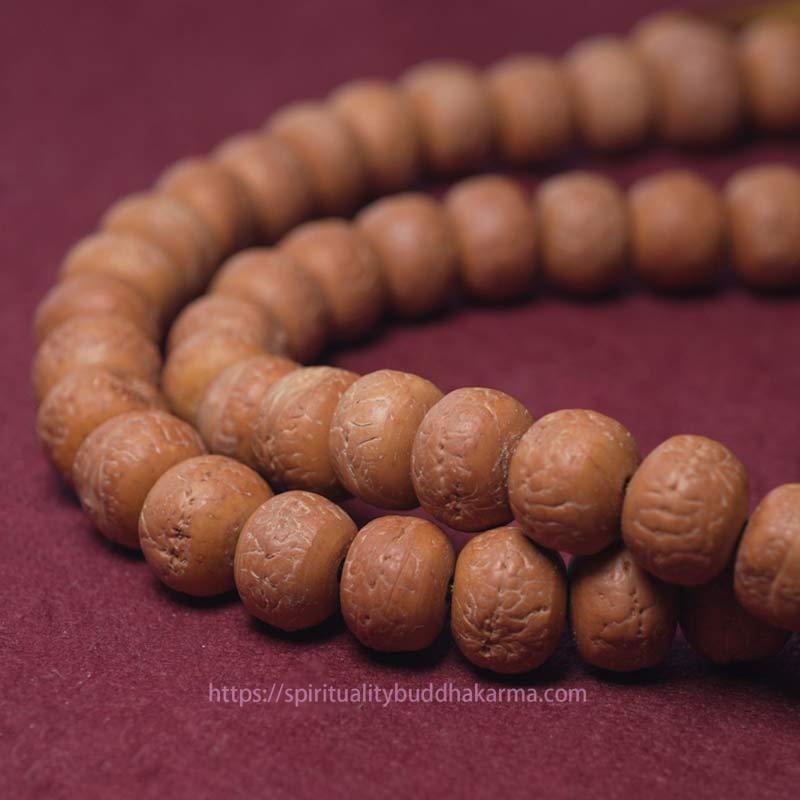 Spirituality Buddha Karma 108 Mala Beads Bodhi Seed Dzi Bead Peace Tassel Bracelet