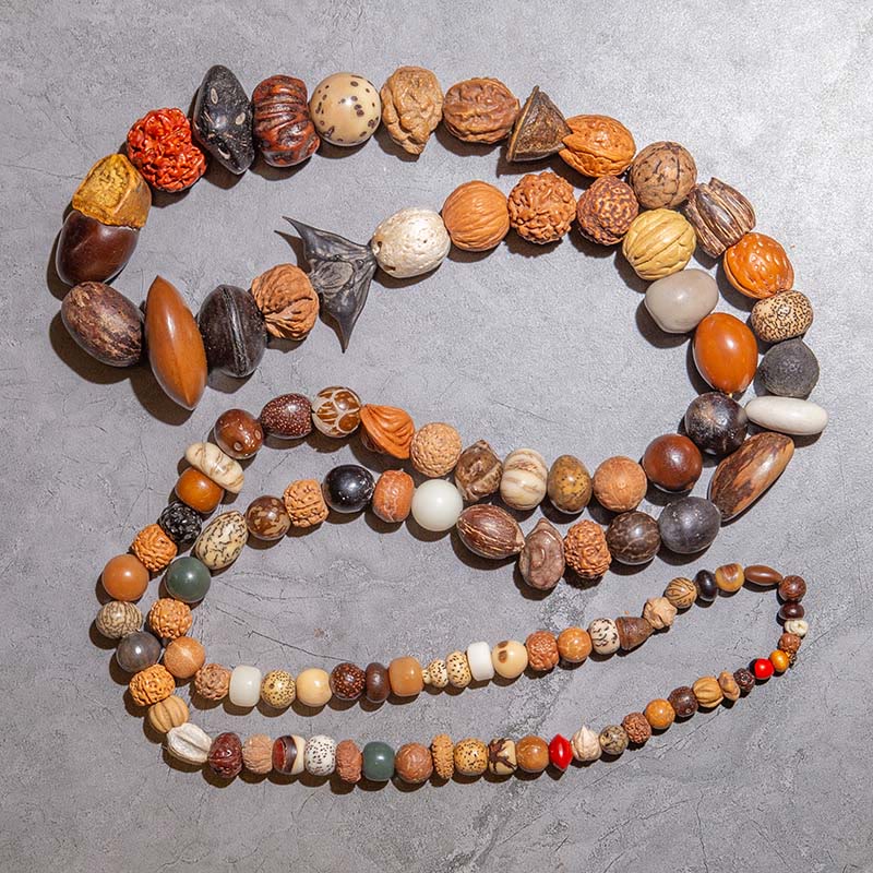 Spirituality Buddha Karma 108 Mala Beads Bodhi Seed Luck Wealth Bracelet Wrist Mala