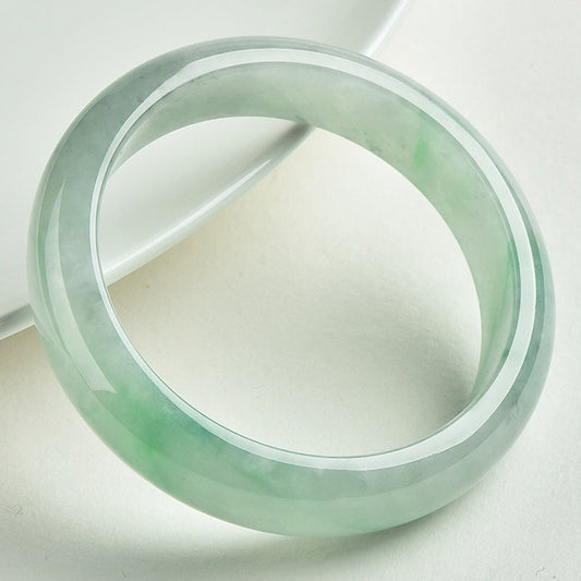 Jade   Natural Jade Prosperity Wealth Luck Bangle Bracelet
