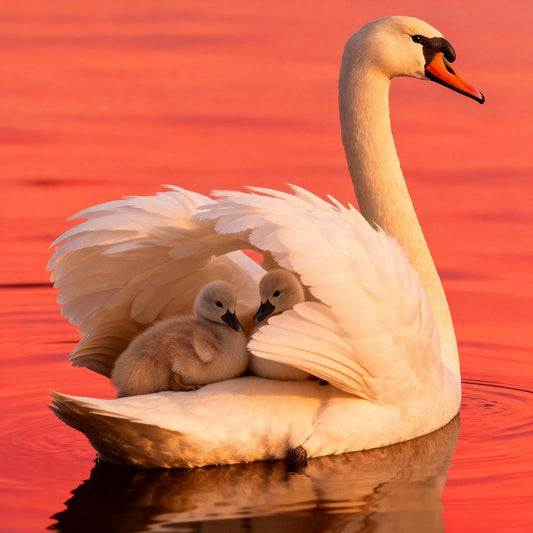Fashion 18ct White Gold 925 Sterling Silver Swan Love Pendant. 18 inches, Italian Box Chain Necklace for Women Jewelry