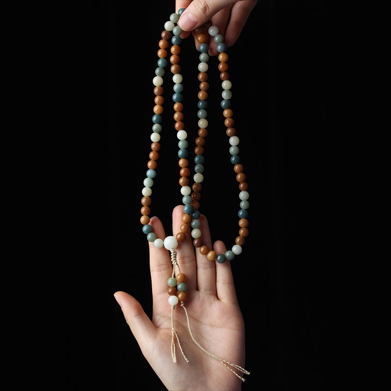Spirituality Buddha Karma Bodhi Seed Mala Harmony Wisdom Bracelet