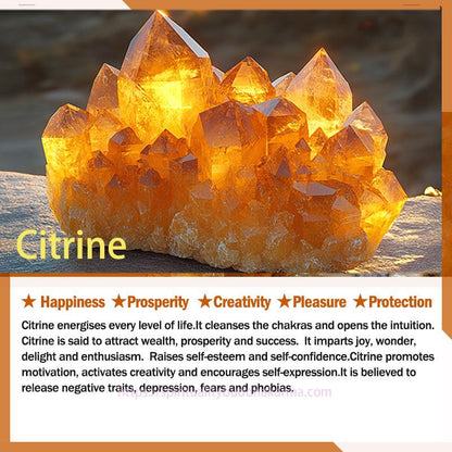 Golden Energy Citrine 108 Mala Beads 925 Sterling Silver Natural Wealth Solar Plexus Chakra (Third Chakra) Red Agate White Jade Prosperity Charm Bracelet