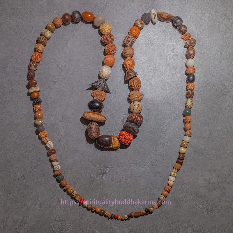 Spirituality Buddha Karma 108 Mala Beads Bodhi Seed Luck Wealth Bracelet Wrist Mala