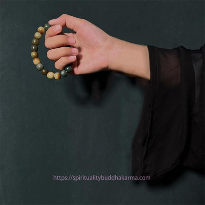 Spirituality Buddha Karma 108 Mala Beads Bodhi Seed Peace Wisdom Bracelet Wrist Mala Pocket Mala
