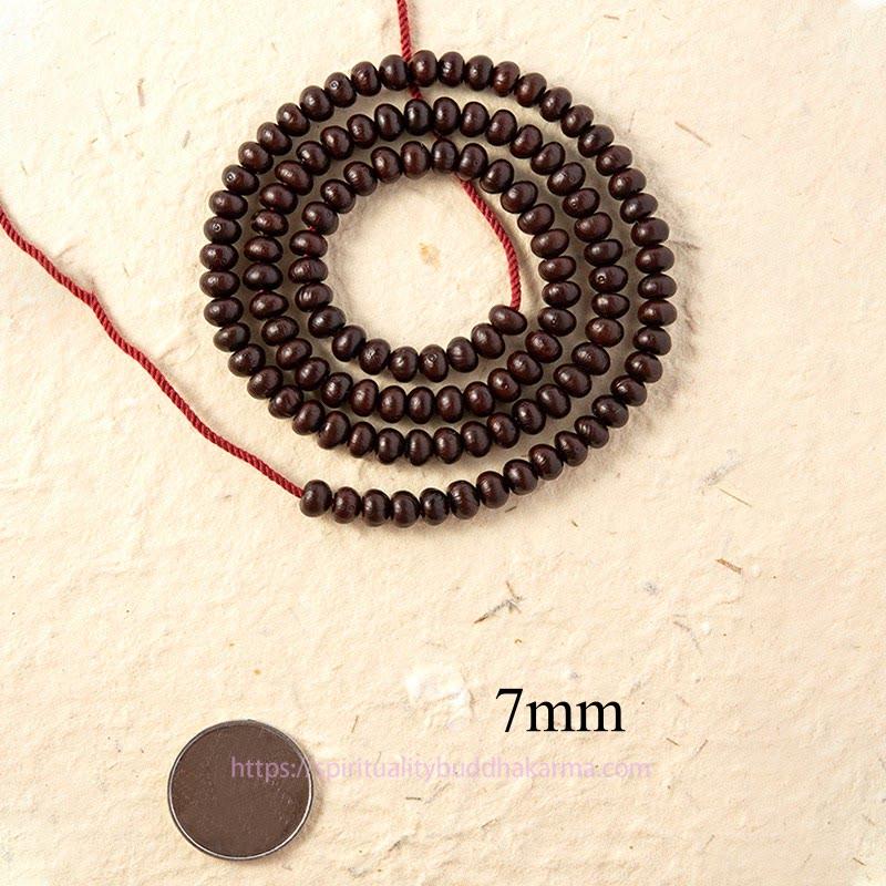 Spirituality Buddha Karma Natural Tibet 108 Mala Beads Purple Bodhi Seed Wealth Bracelet