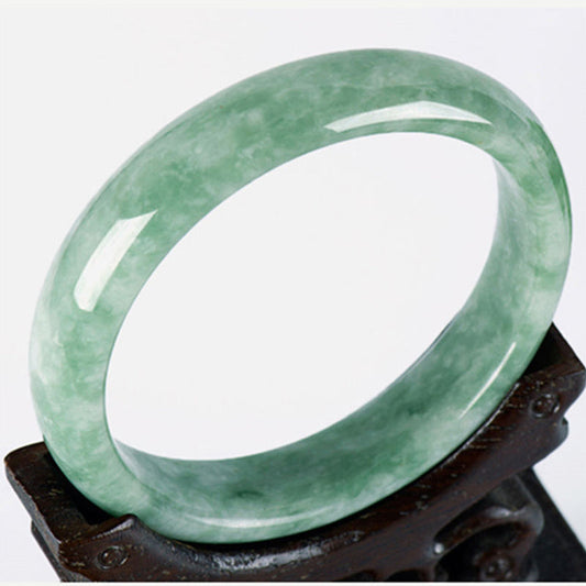 Jade  Natural Jade Prosperity Bangle Bracelet