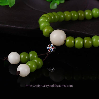 Spirituality Buddha Karma Tibetan Mala Bodhi Peace Bracelet
