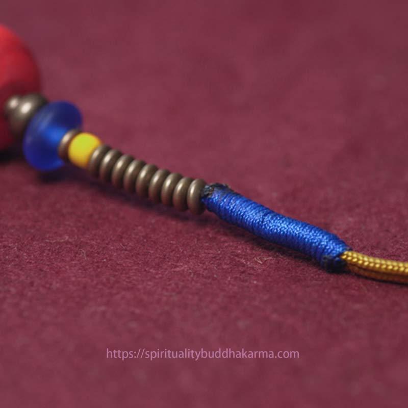 Spirituality Buddha Karma 108 Mala Beads Bodhi Seed Dzi Bead Peace Tassel Bracelet